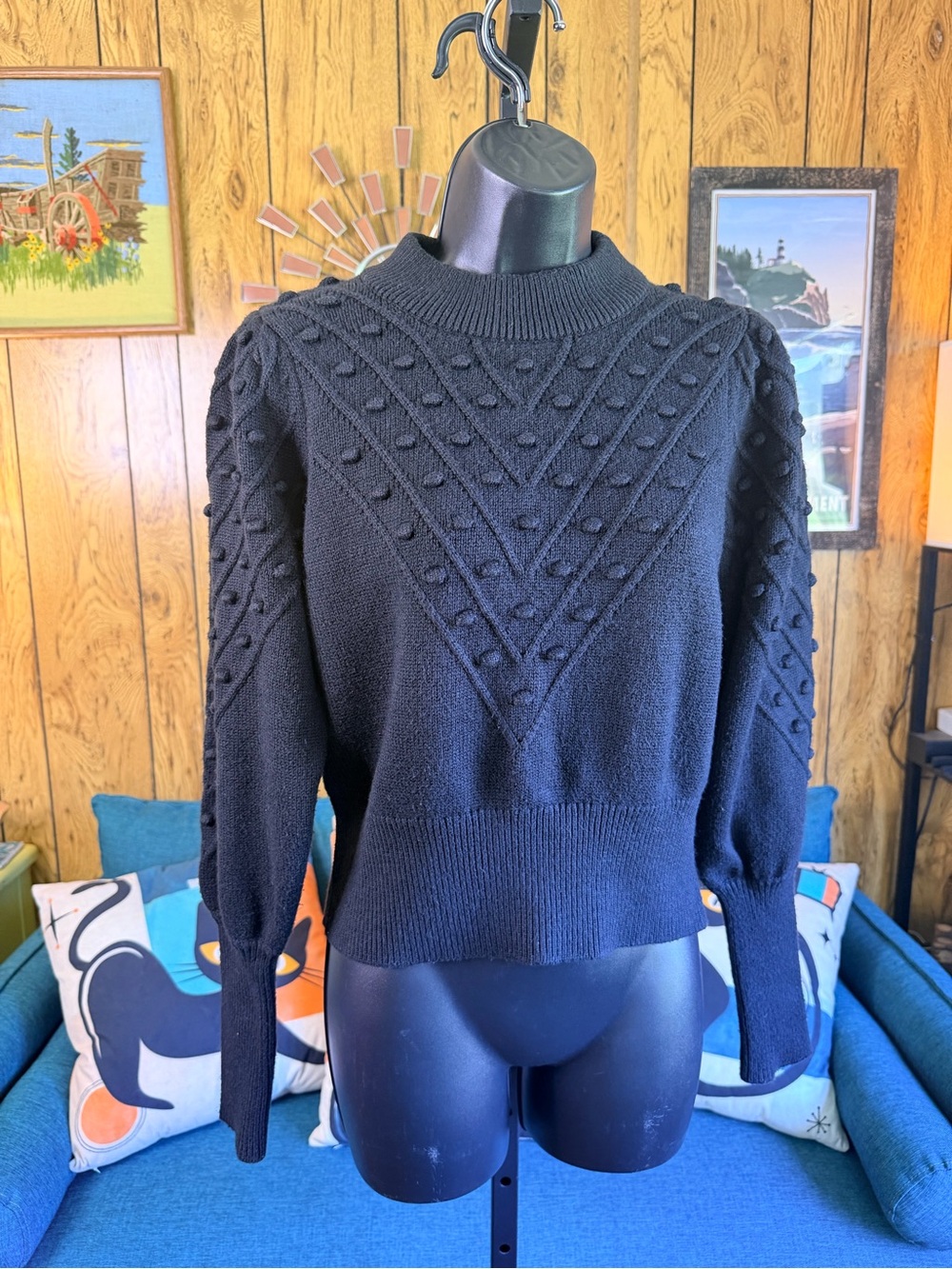 French Connection Knot Knit Sweater